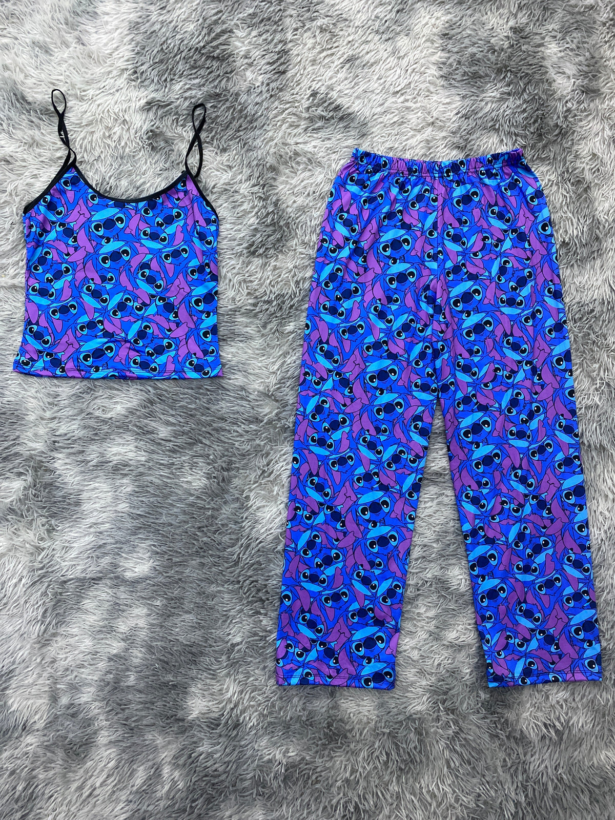 Stitch clásico Blusa Con Pantalón Pijama De Dama