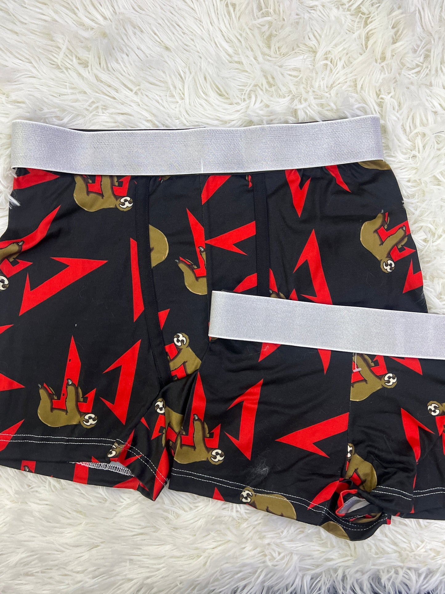 Boxer Rojo Multicolor Duo Unitalla Con boxer.