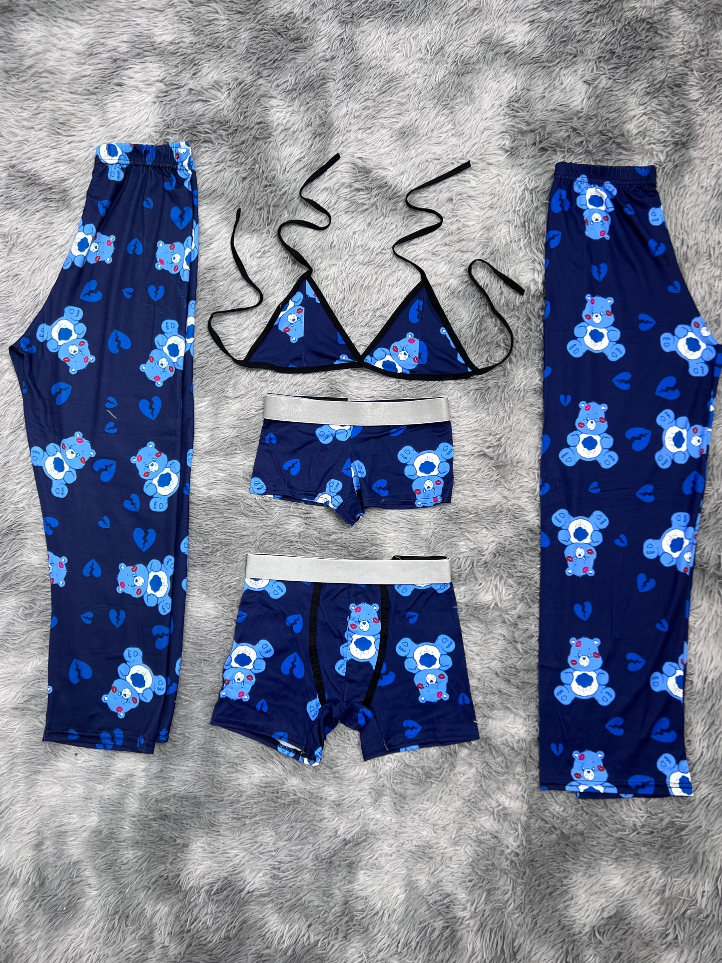 osito cariñosito pijama 5 piezas