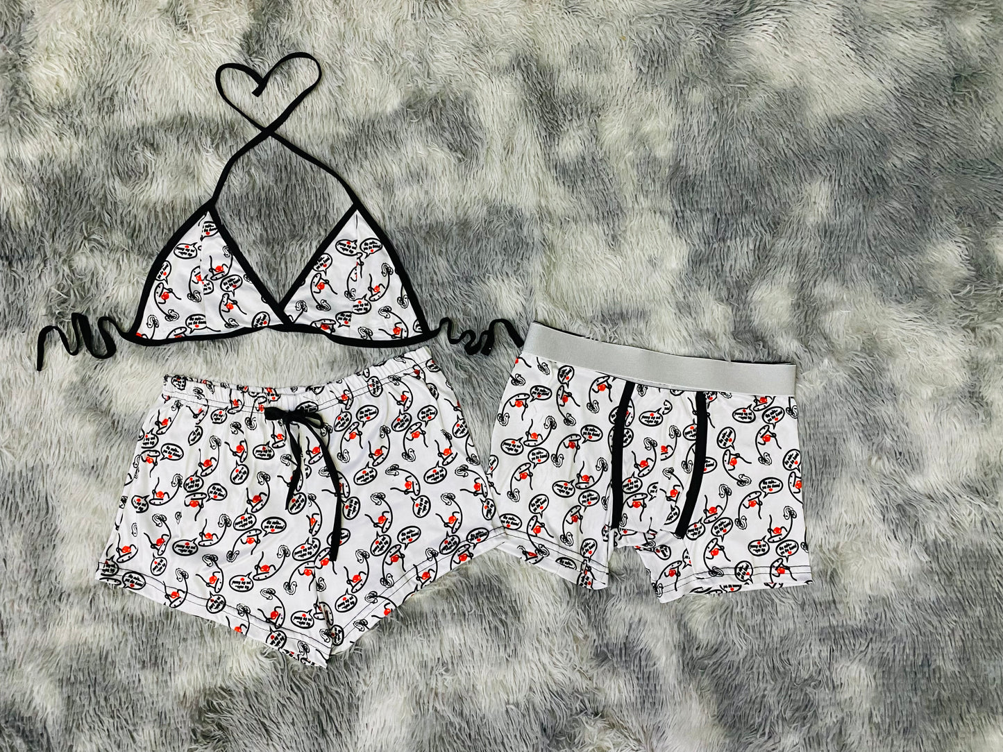 short con top y Bóxer Deformitos