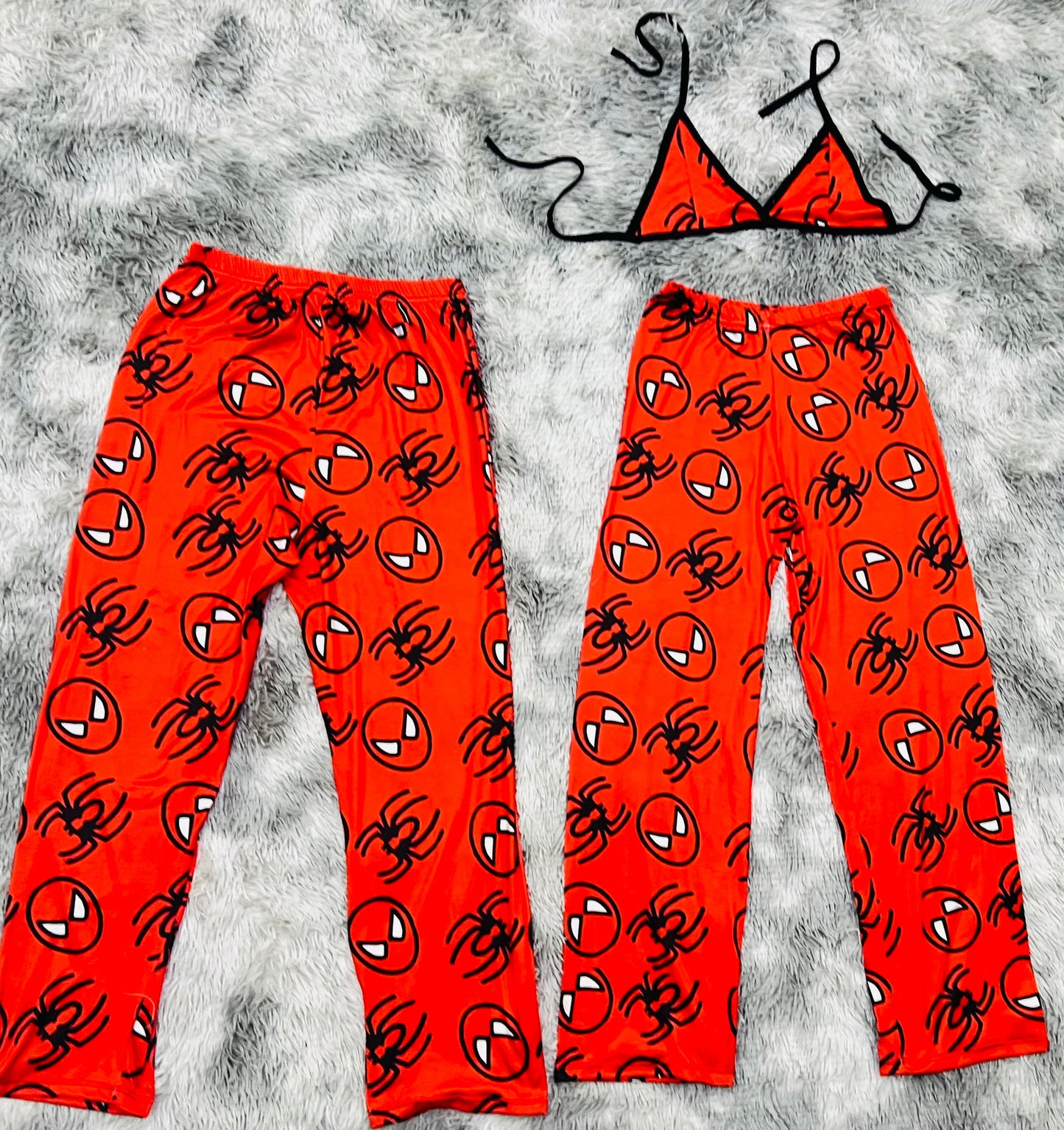 Spider-Man Rojo Duo de pijama afelpada.