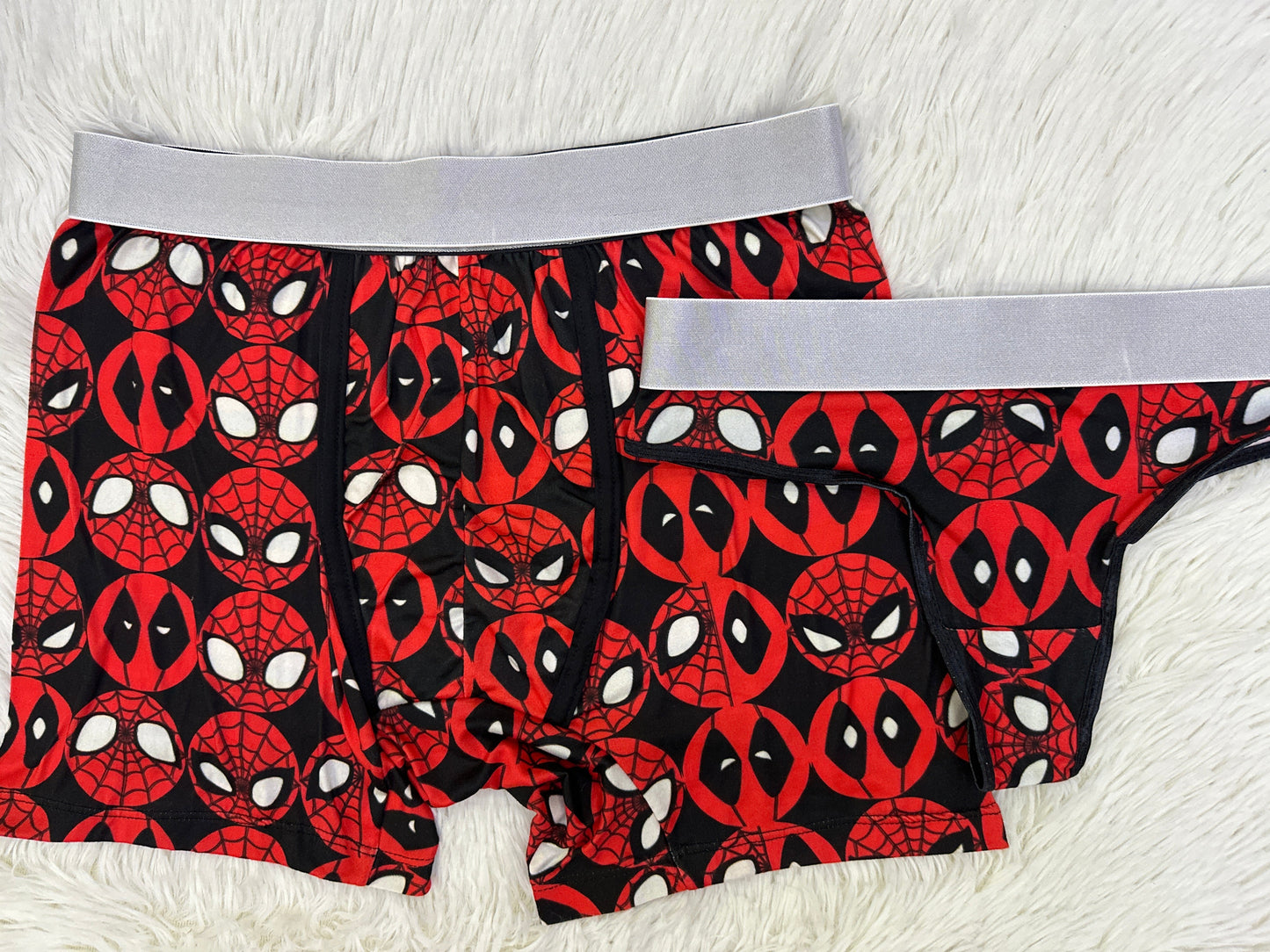 Spider-Man Impresión Rojo Duo XL