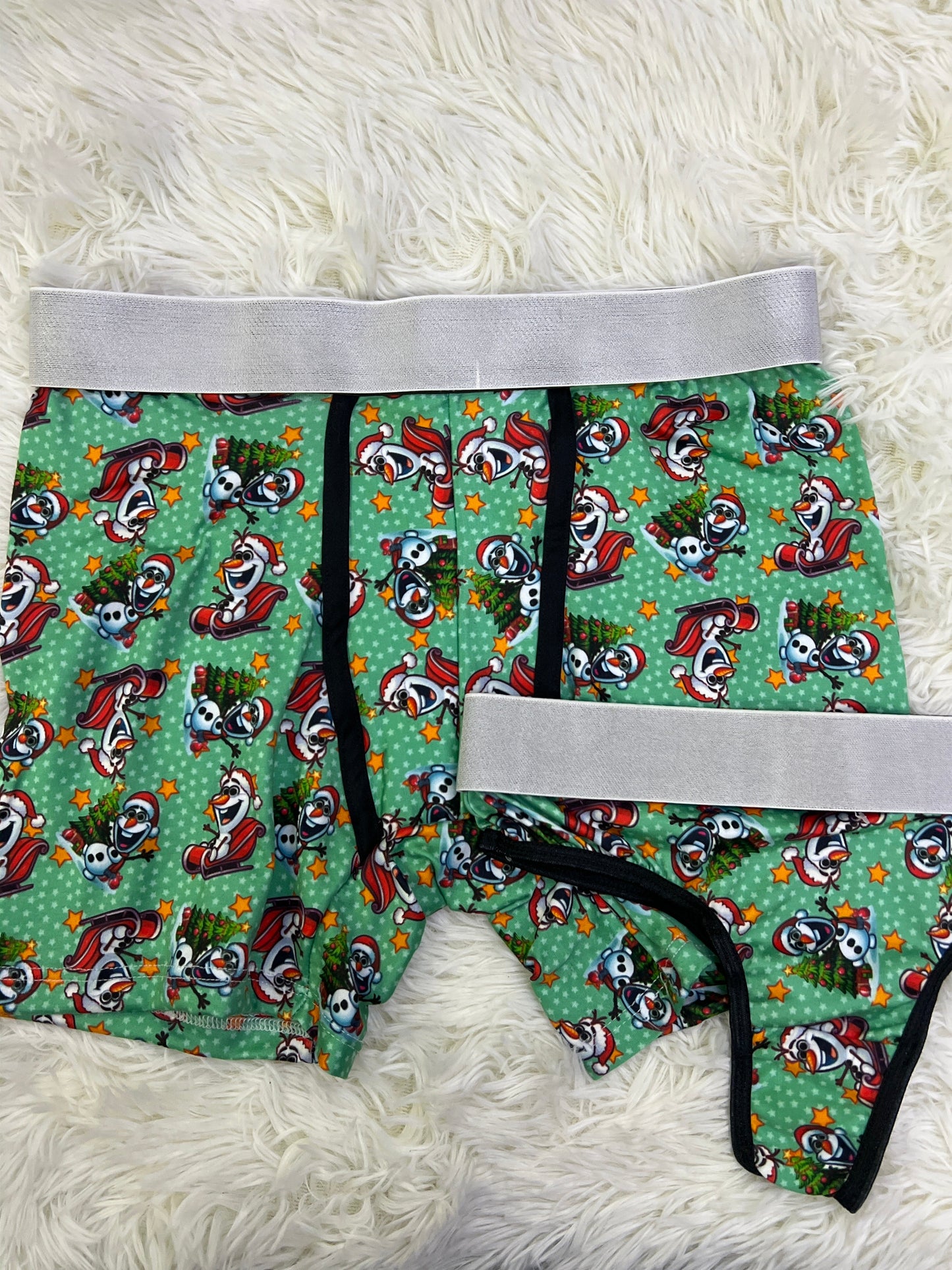 Olaf Estampa Blanco duo unitalla con tanga