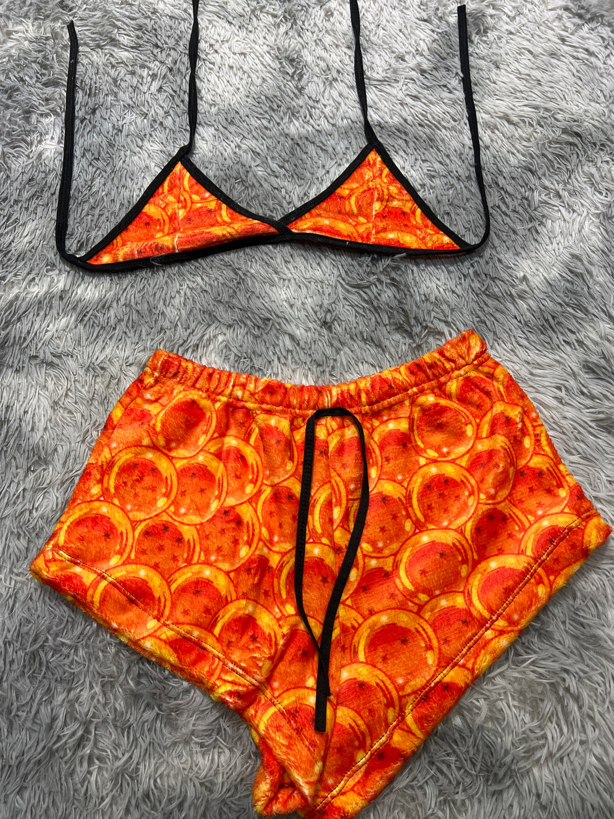 Esferas Del Dragon Top Con Short Unitalla De Brush
