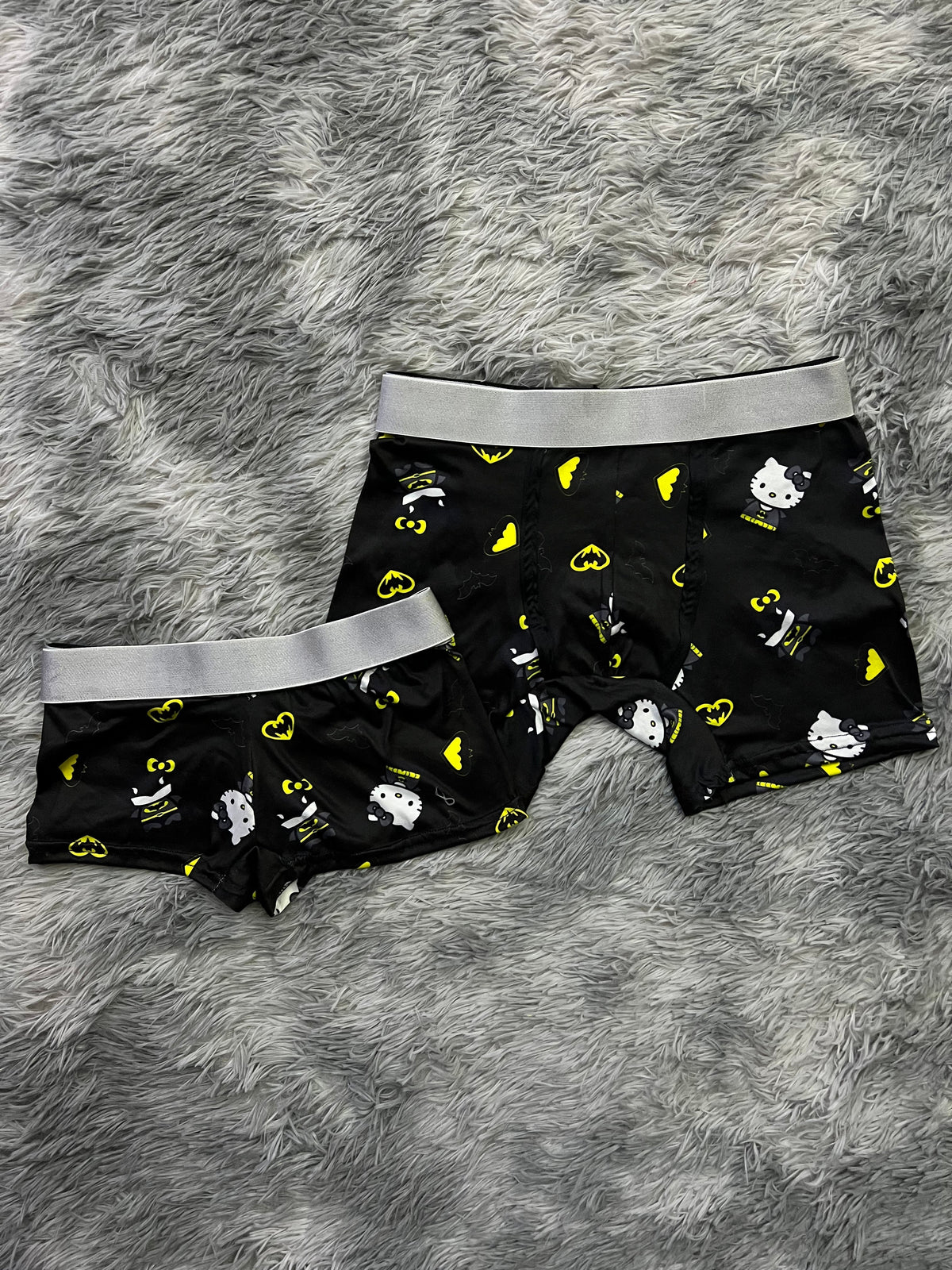 Hello Kitty Batman Negro Duo Unitalla Con Boxer.