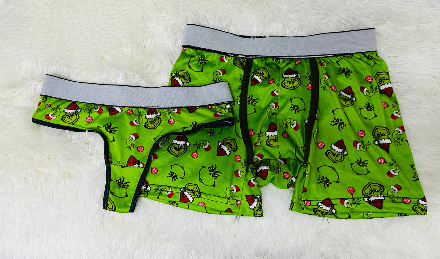 Grinch duo tanga navidad