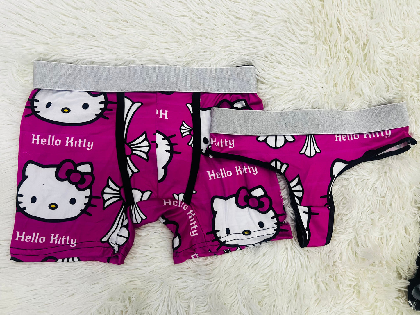 Hello Kitty Pink duo unitalla con tanga