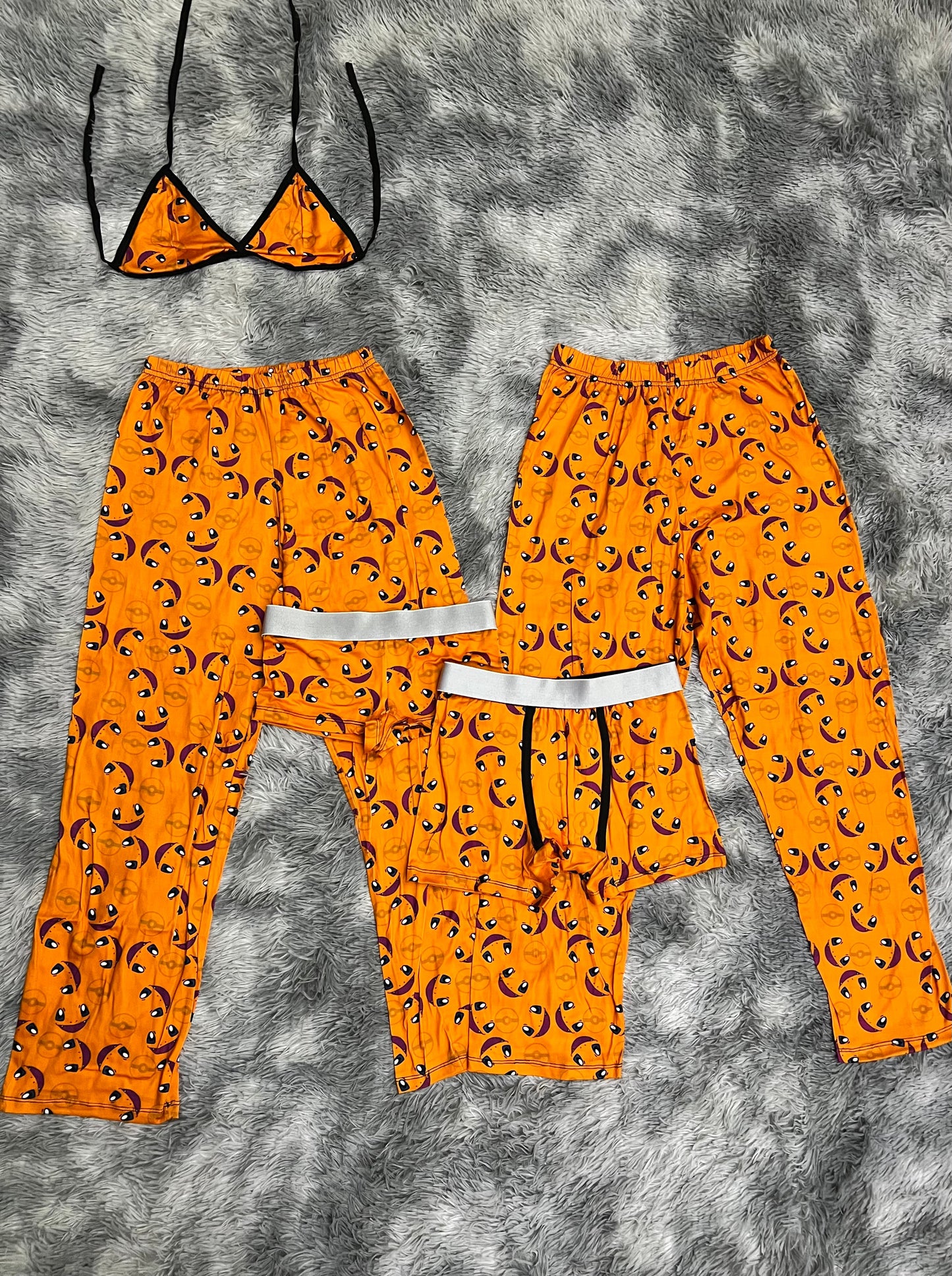 Charmander Sin Color Duo Unitalla De 5 Piezas