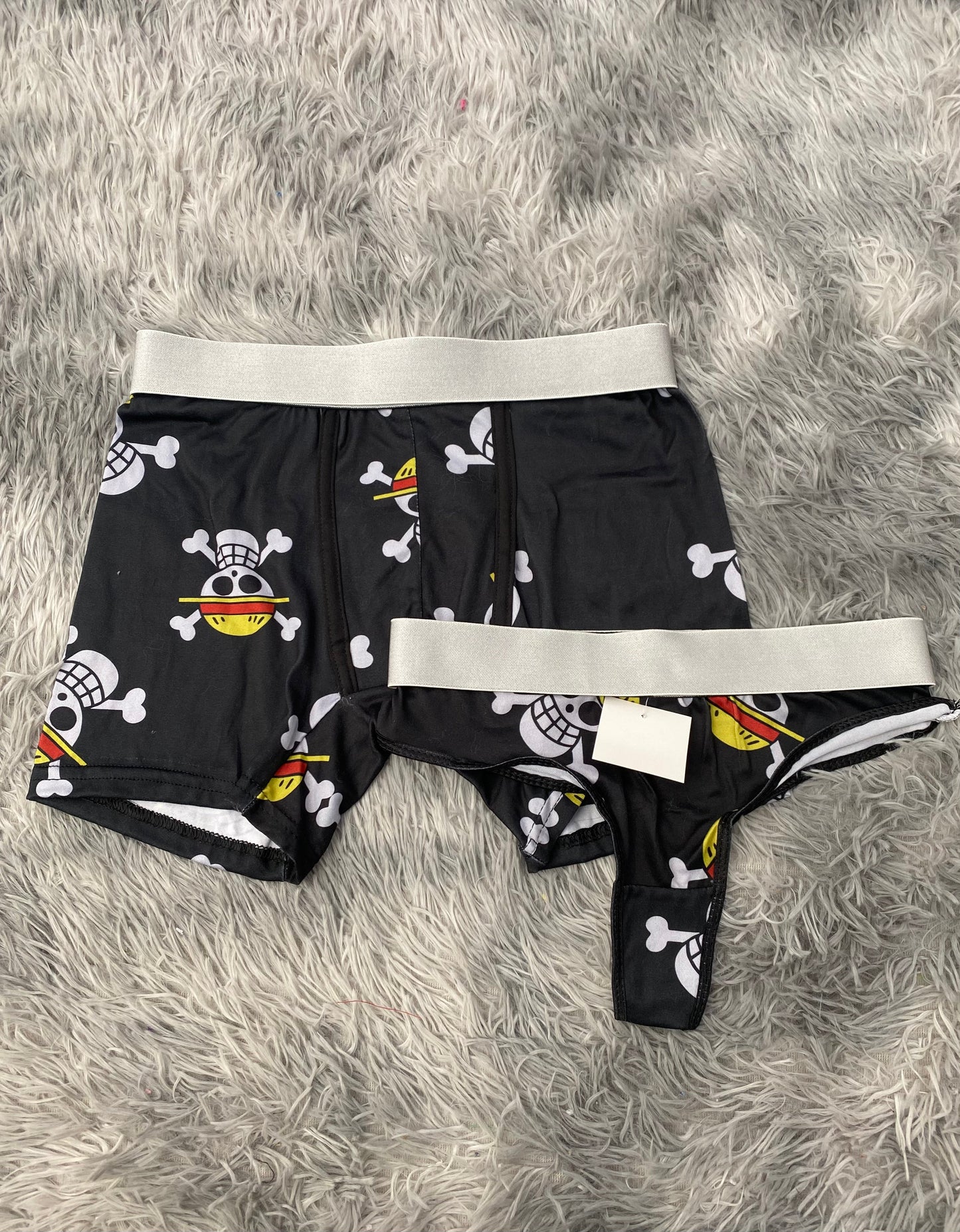 One piece calaveras grandes Duo Unitalla Con Tanga
