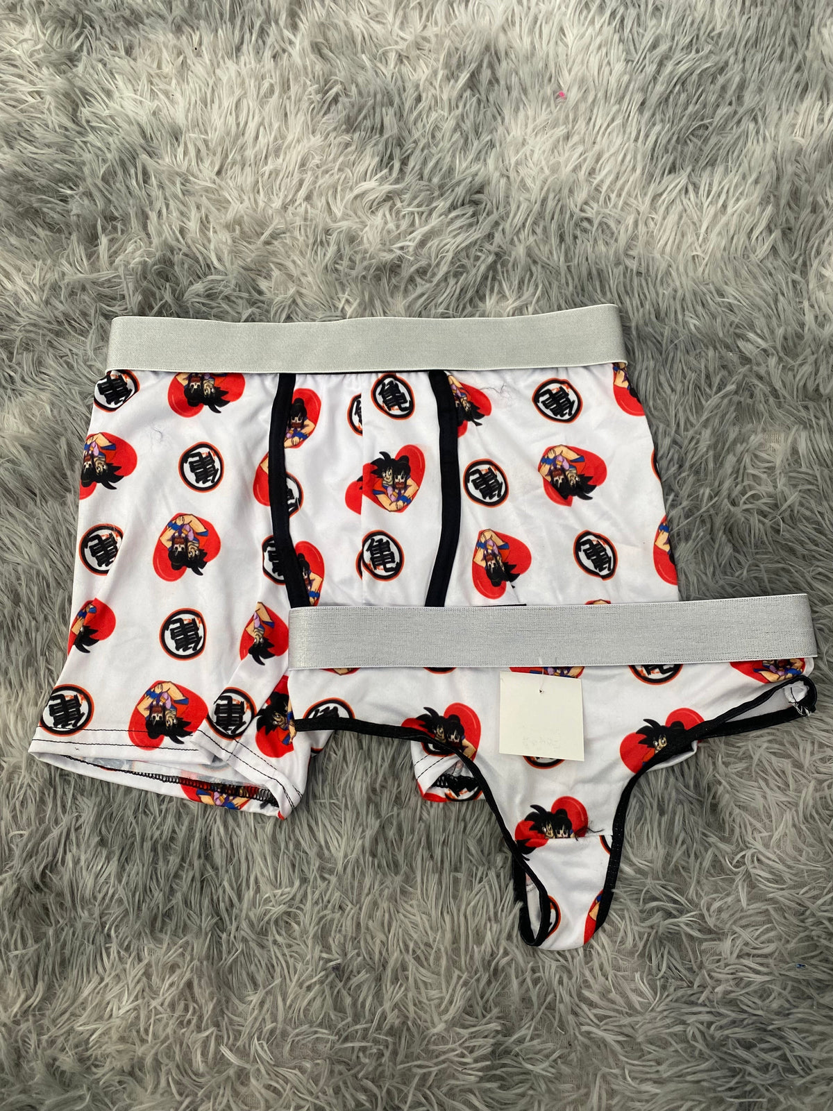 Goku y milk Duo Unitalla Con Tanga Xl