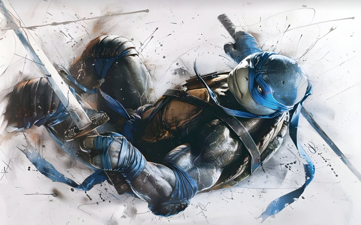 Tortugas Ninja Donatello frazada