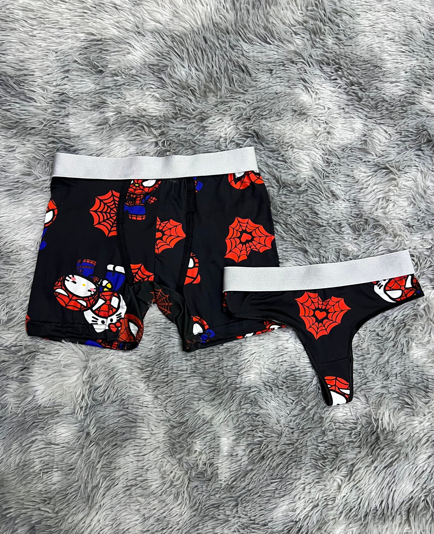 SpiderKitty Negro duo unitalla con tanga