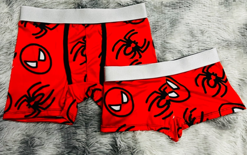 Spiderman Rojo duo boxer