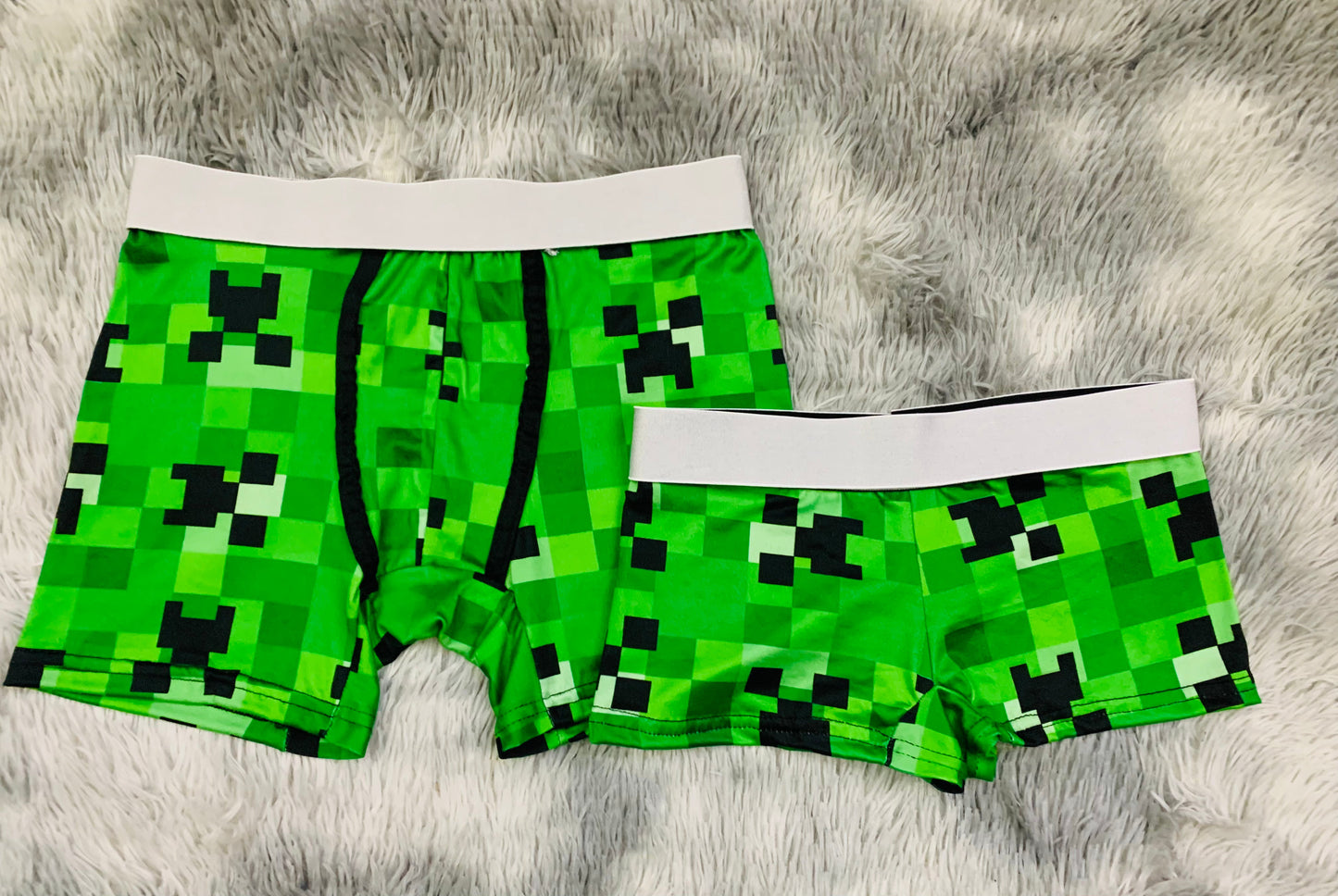 Minecraft Creeper Verde Duo De Pijama De 5 Piezas.