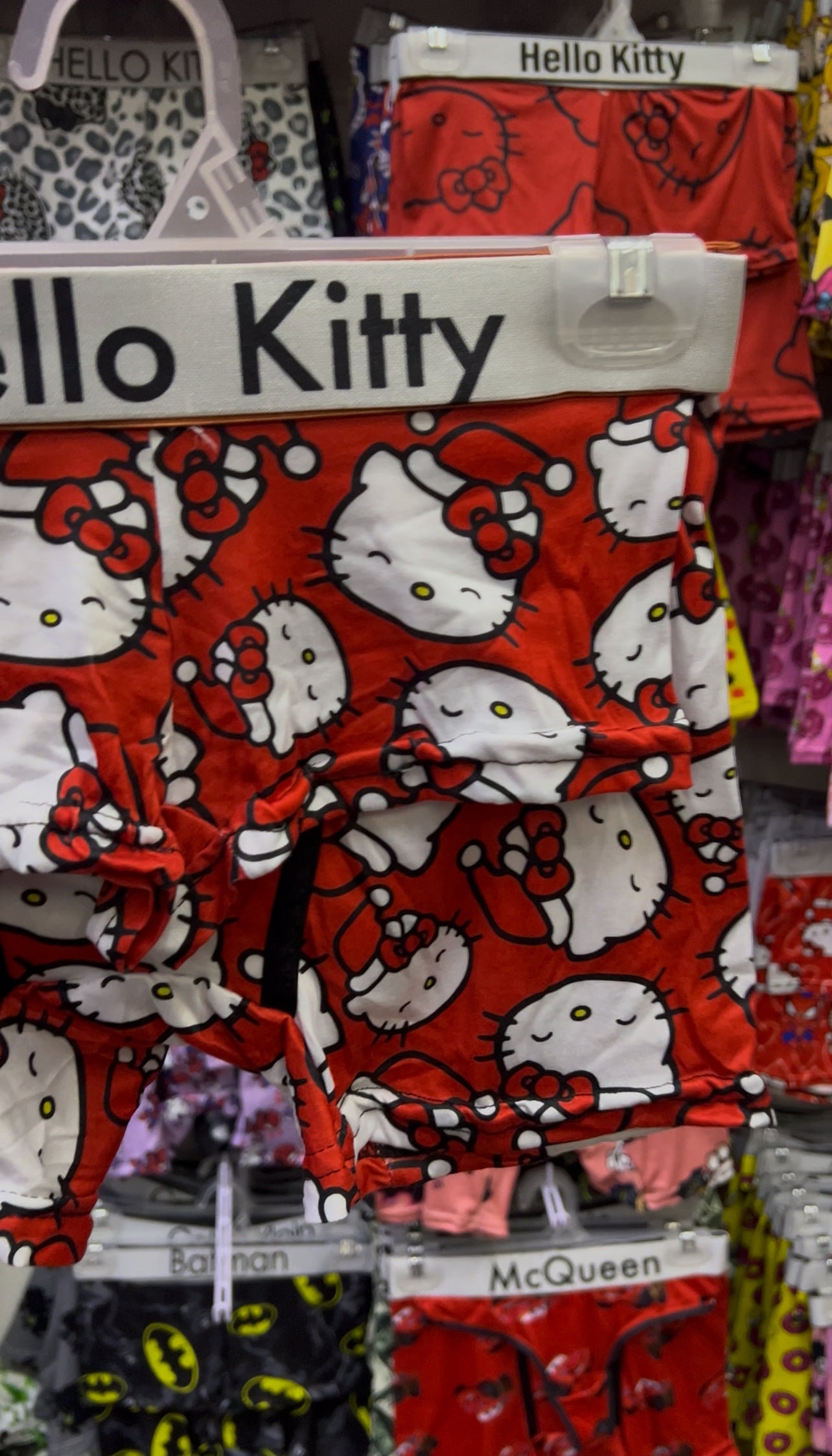 Kitty Rojo Duo Unitalla Con boxer.