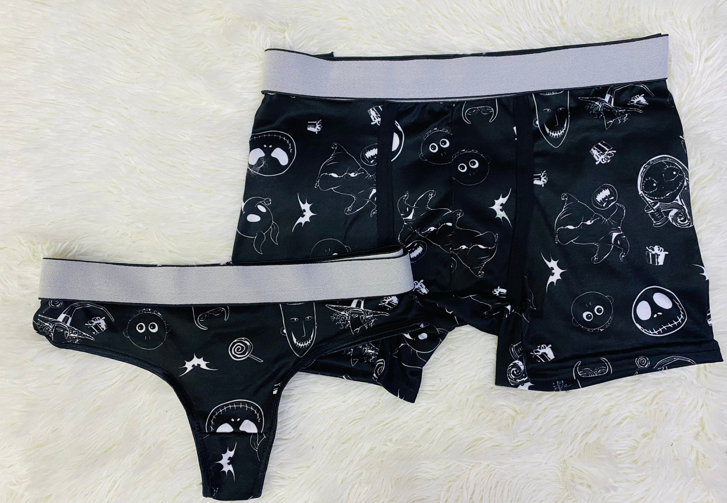 Jack Skellington Negro duo unitalla con tanga