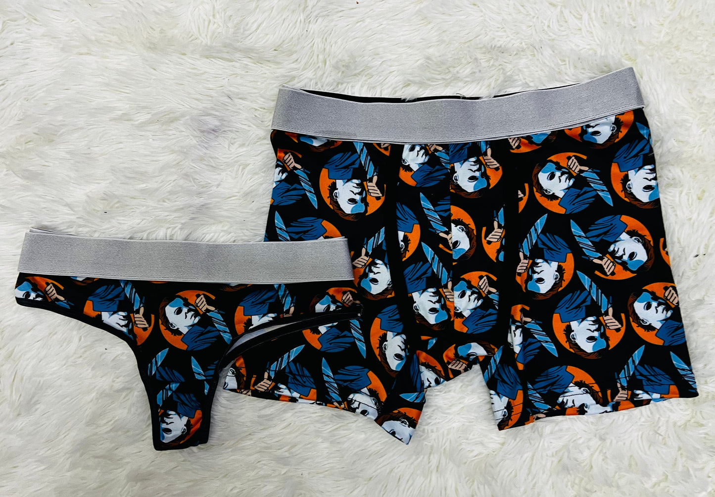 Michael Myers boxer con tanga