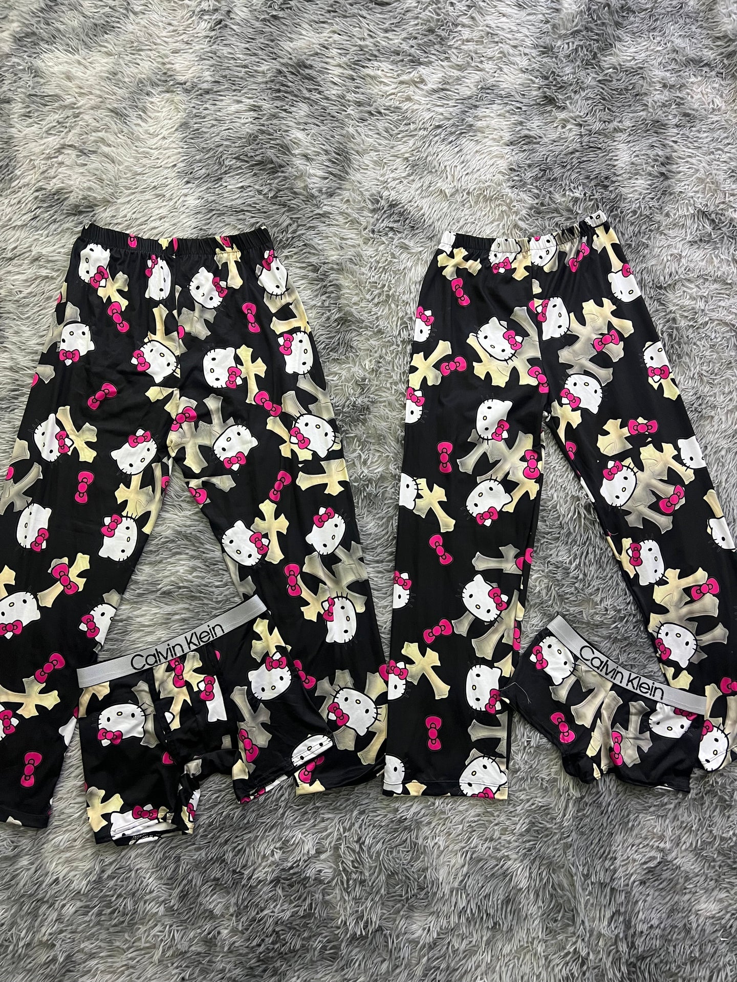 Hello kitty x cruz pijama 5 piezas