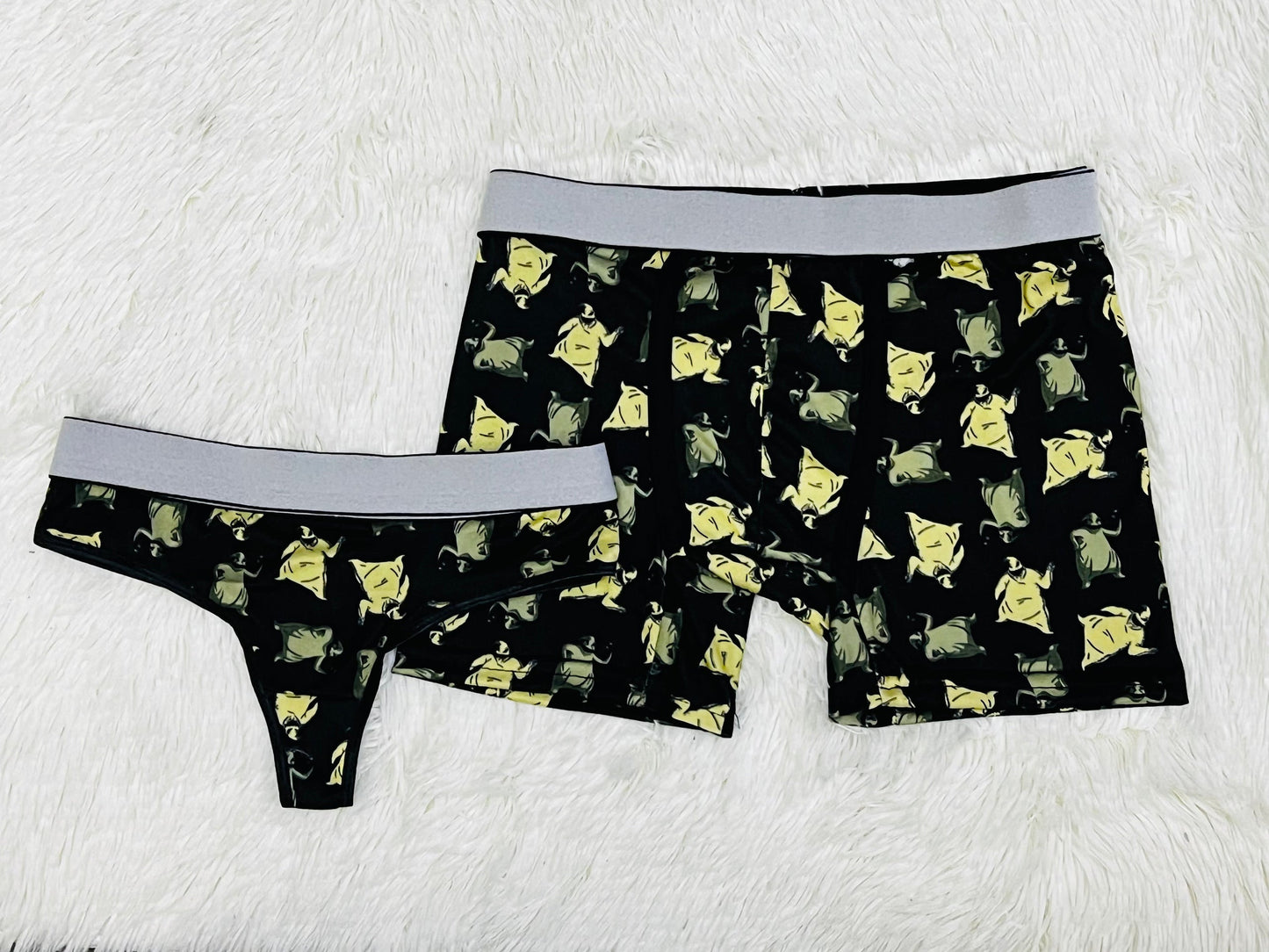 Oogie Boogie boxer con tanga