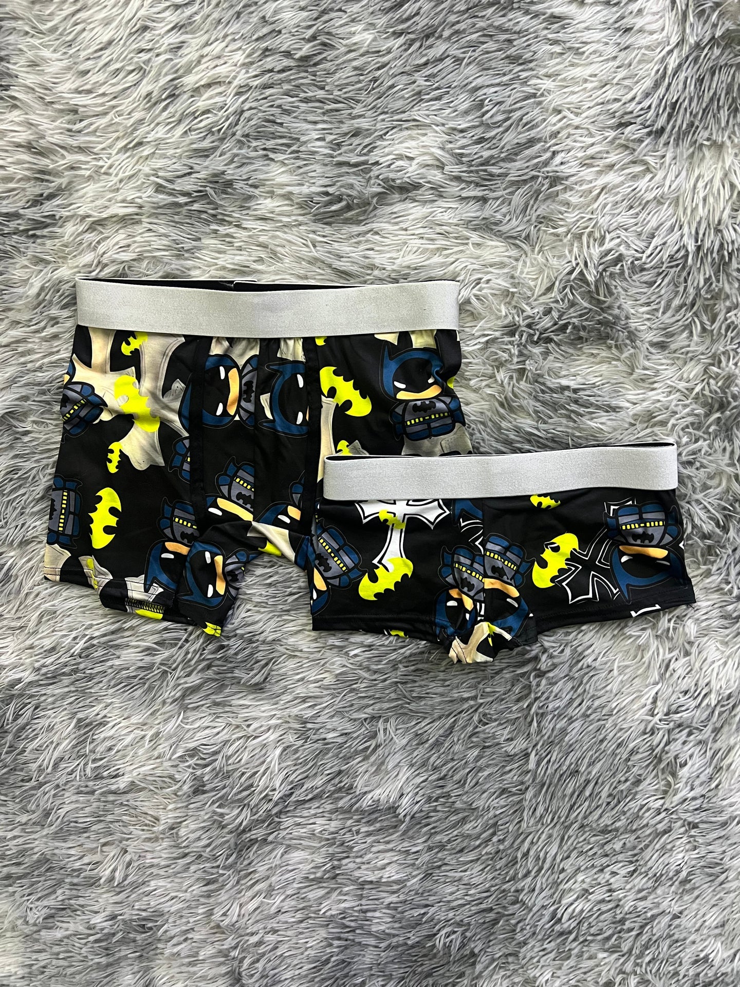 Batman Cruz Negro Duo Unitalla Con boxer