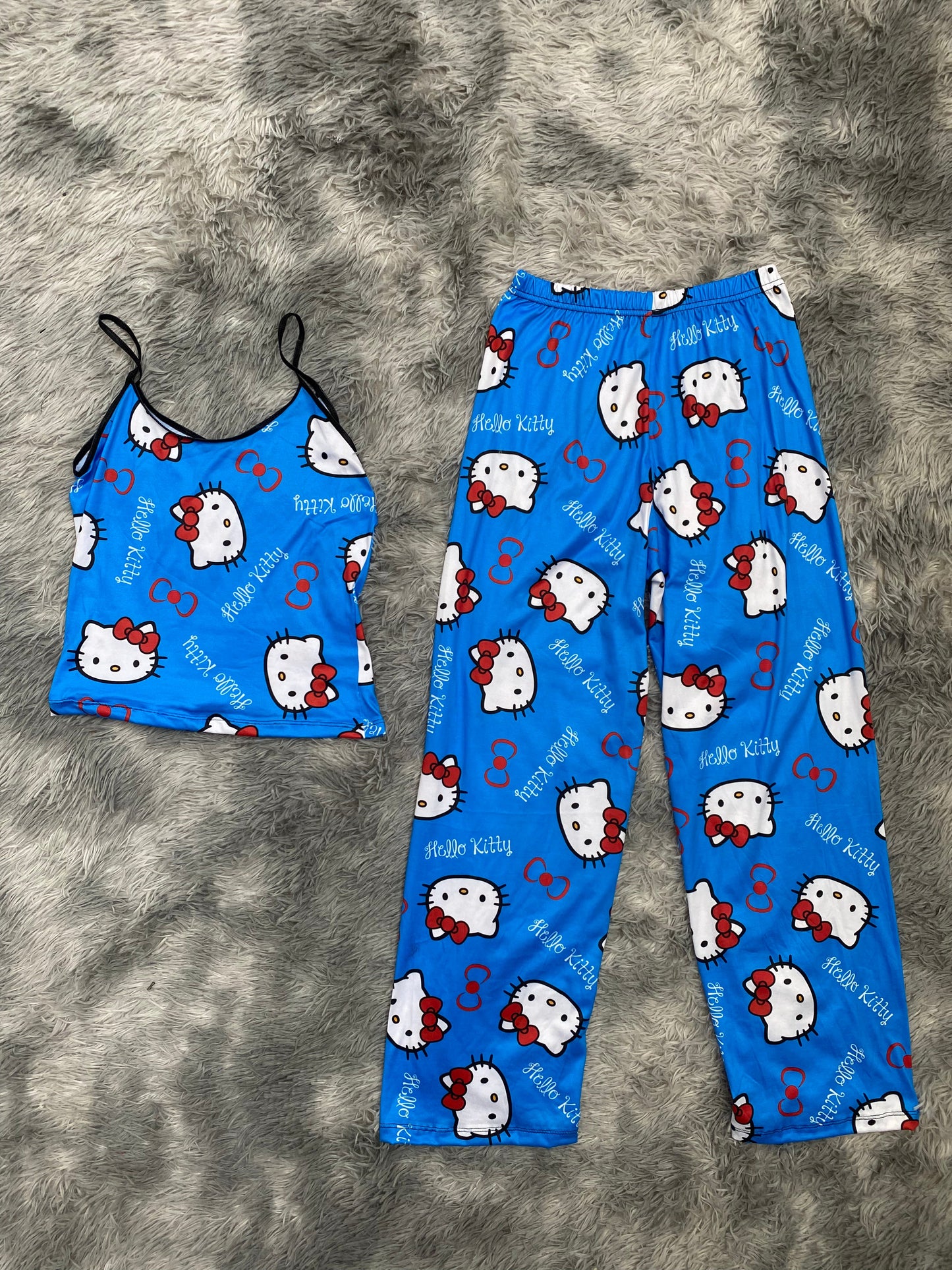 Hello Kitty Blusa Con Pantalón Pijama De DamA