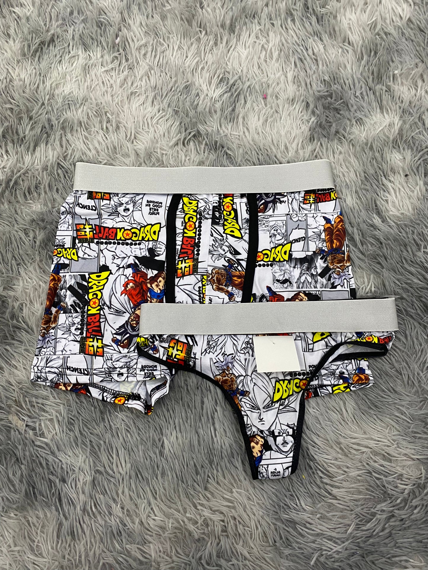 Dargon ball comic blanco Dúo Unitalla Con Tanga XL
