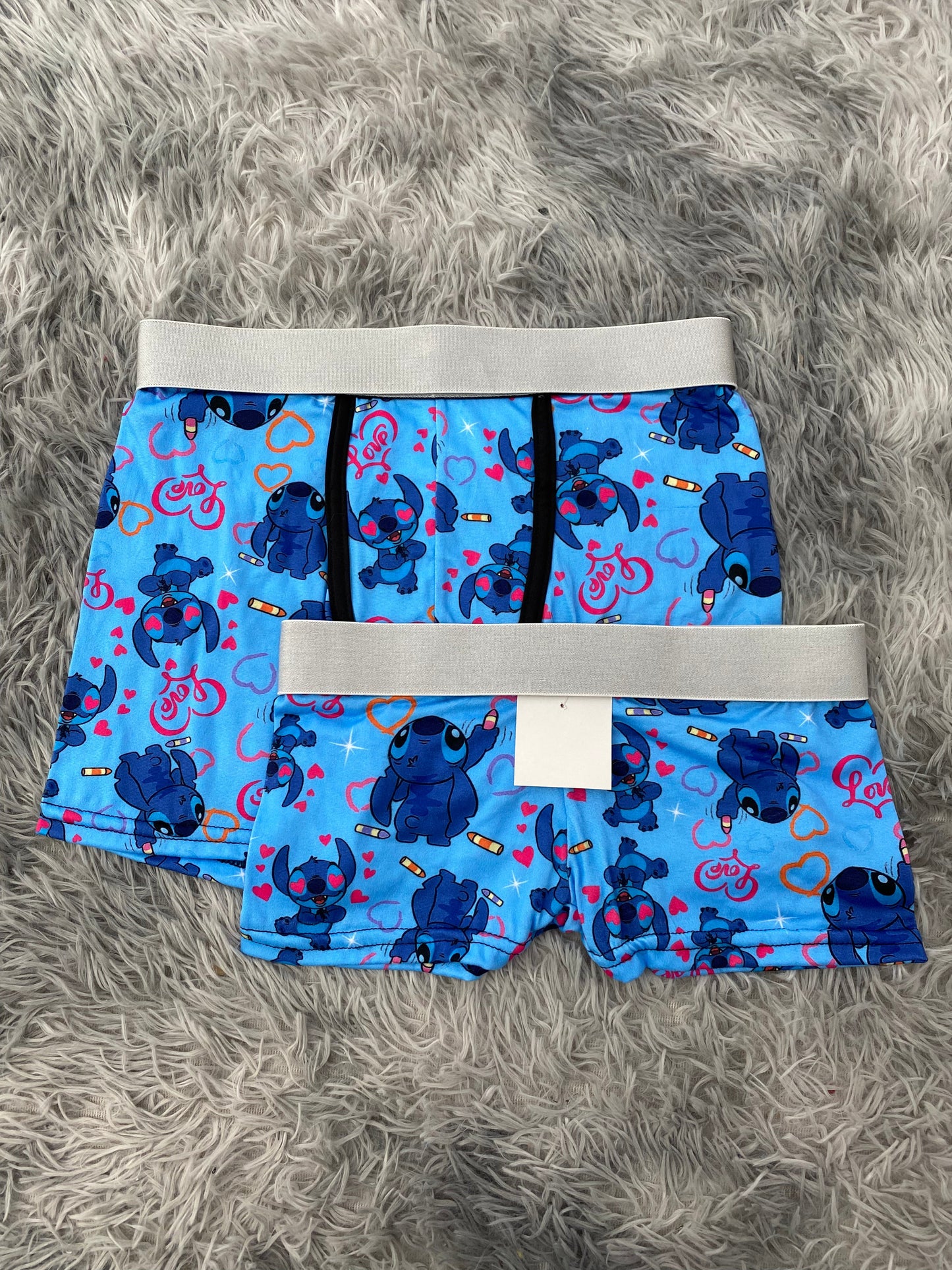 Stitch y crayolas Duo Con Boxer XL