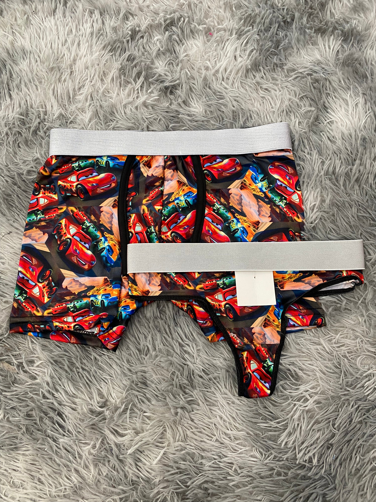 McQueen y personajes Duo Unitalla Con Tanga