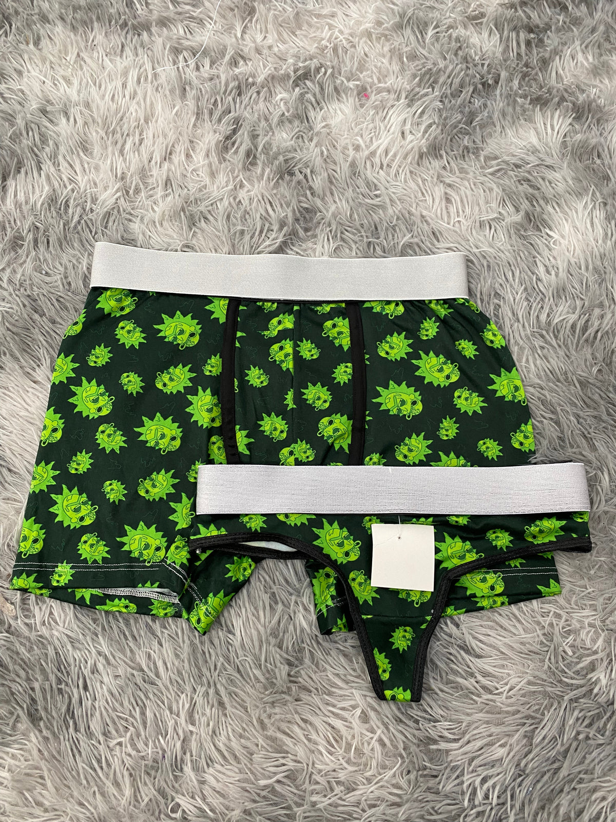 Rick verde Duo Unitalla Con Tanga