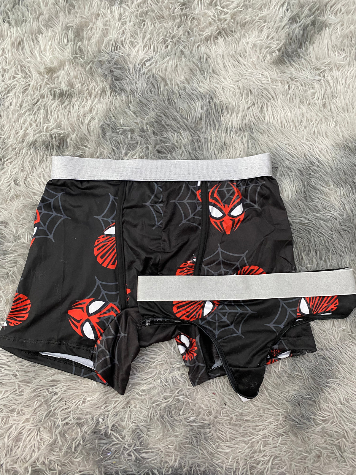 Spider man cara con letras Duo Con Tanga Xl