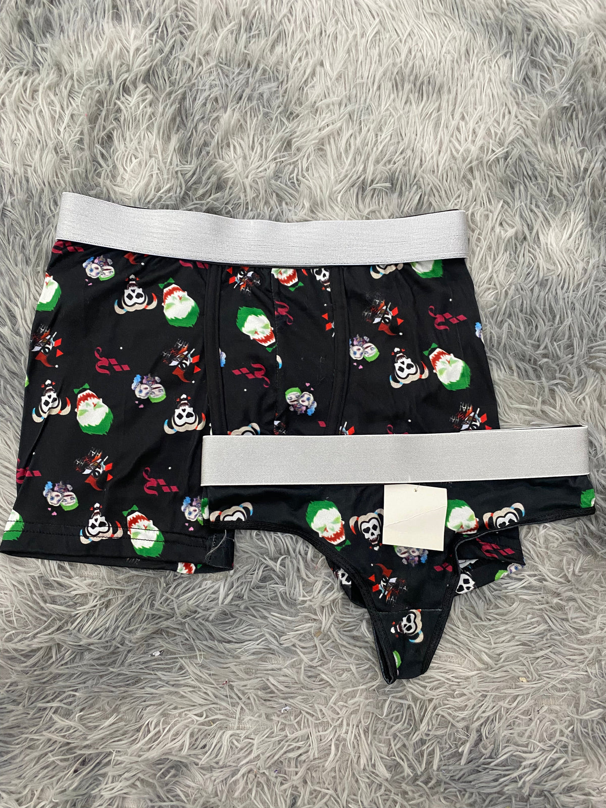 Joker y Harley Quinn Dúo con tanga unitalla