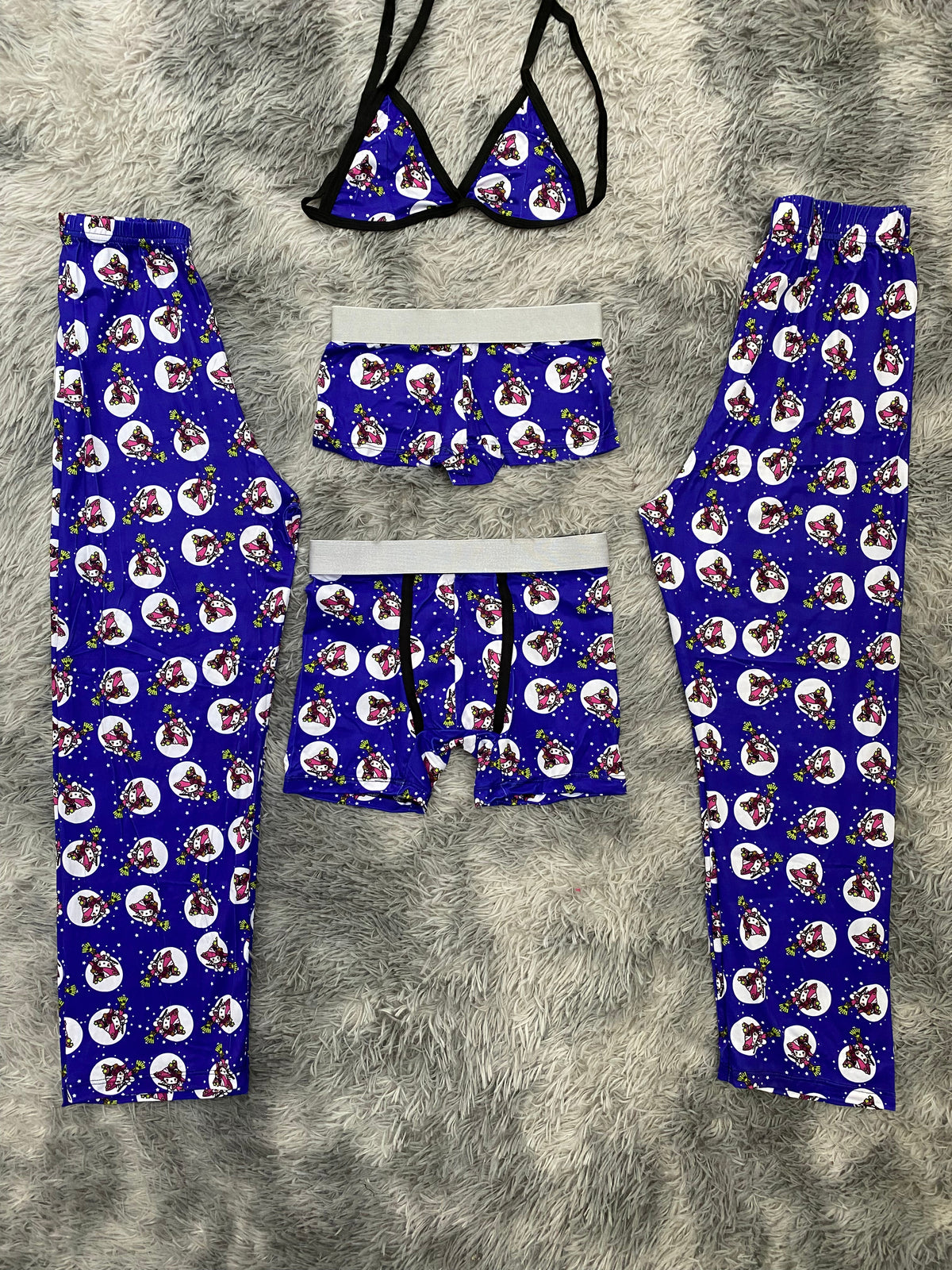 Hello kitty bruja Pijama De 5 Piezas