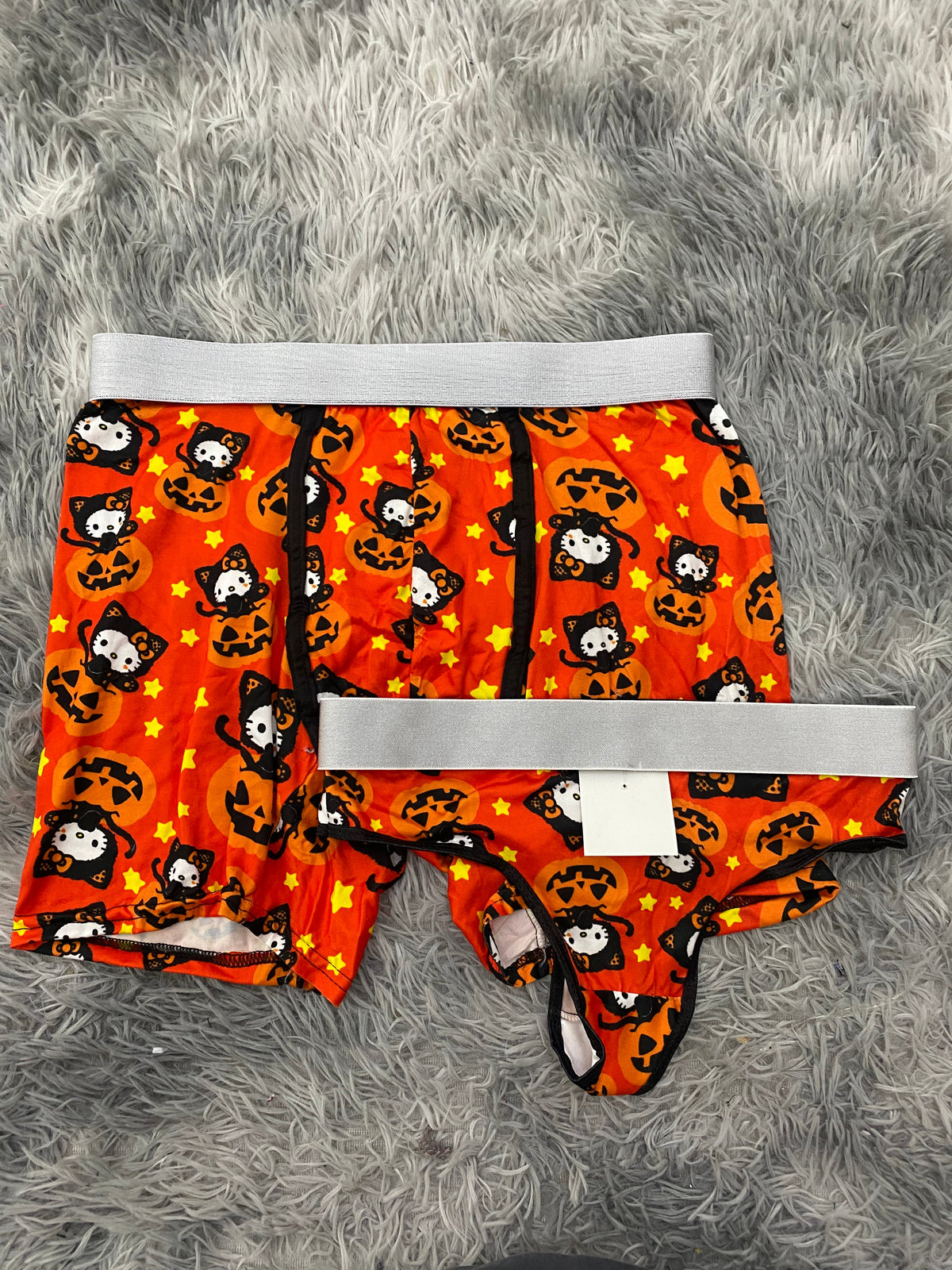 Hello Kitty traje de gato halloween Duo Con Tanga Xl