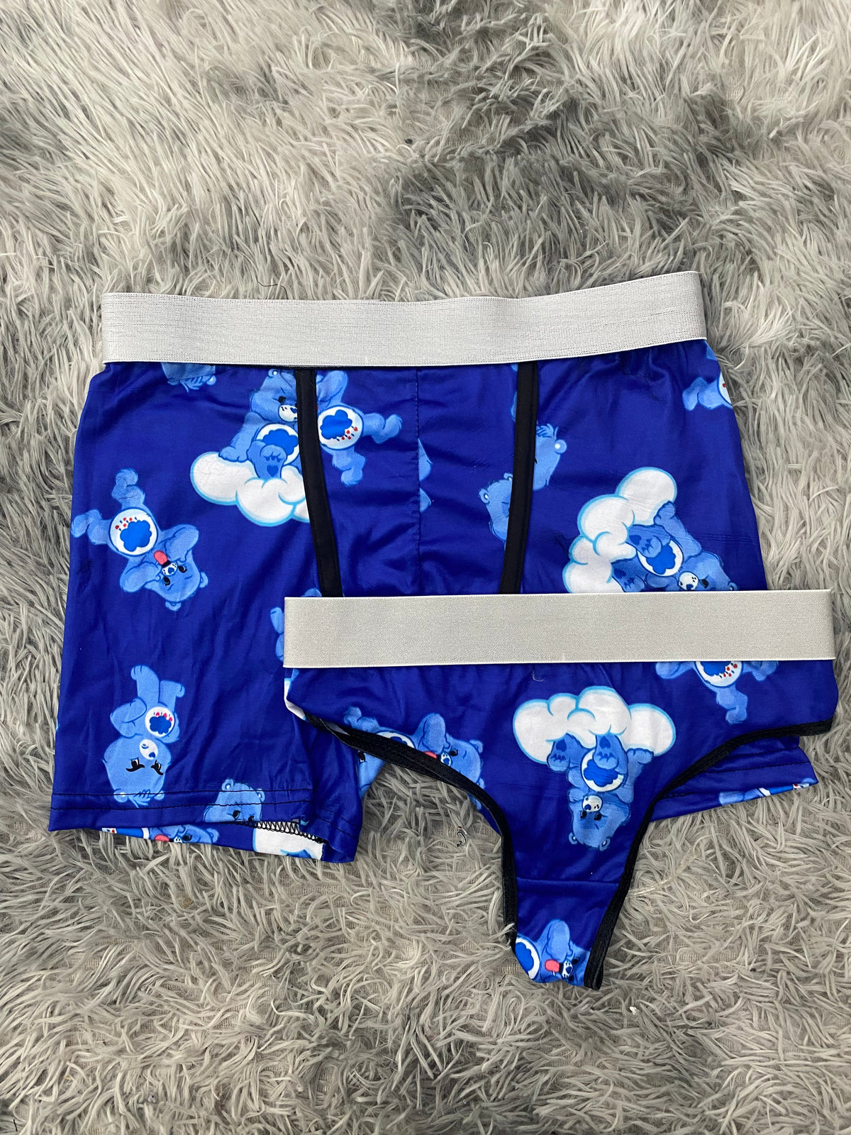 Osito cariñosito azul marino Duo Con Tanga Xl