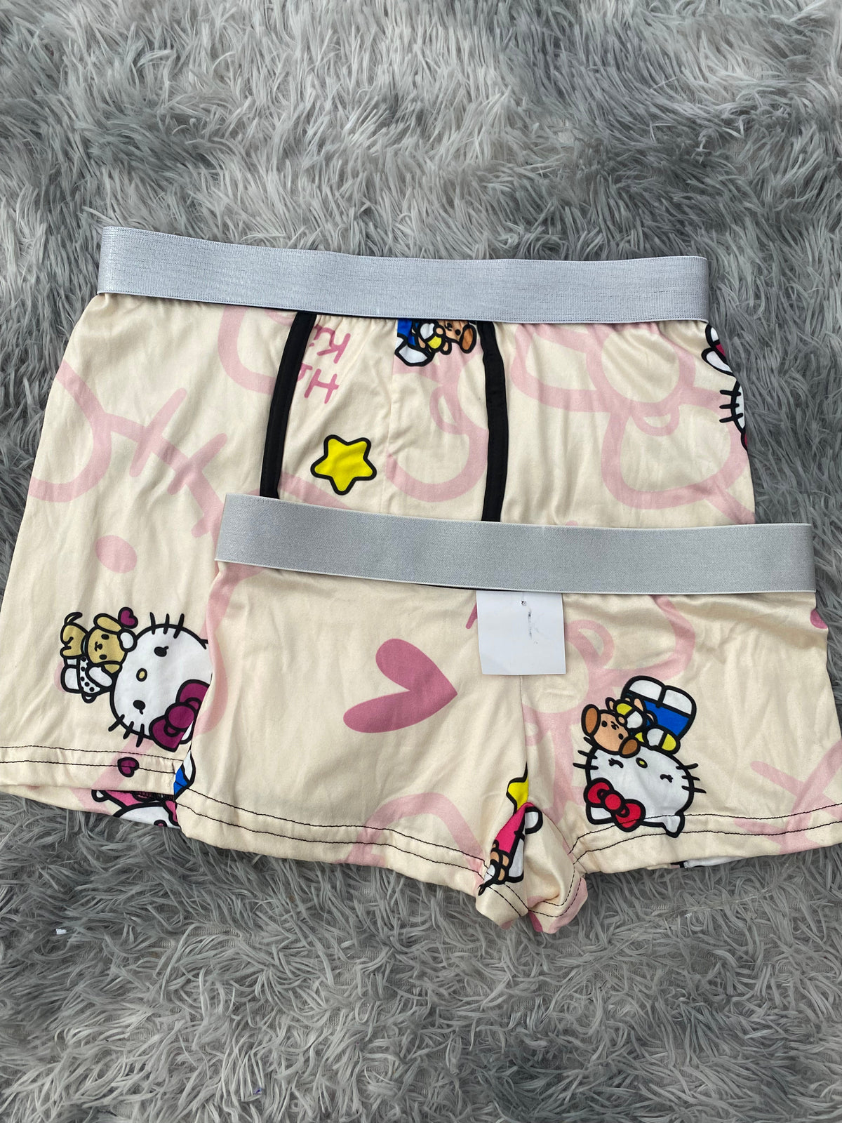 Hello Kitty Amarillo Duo Con Boxer Xl