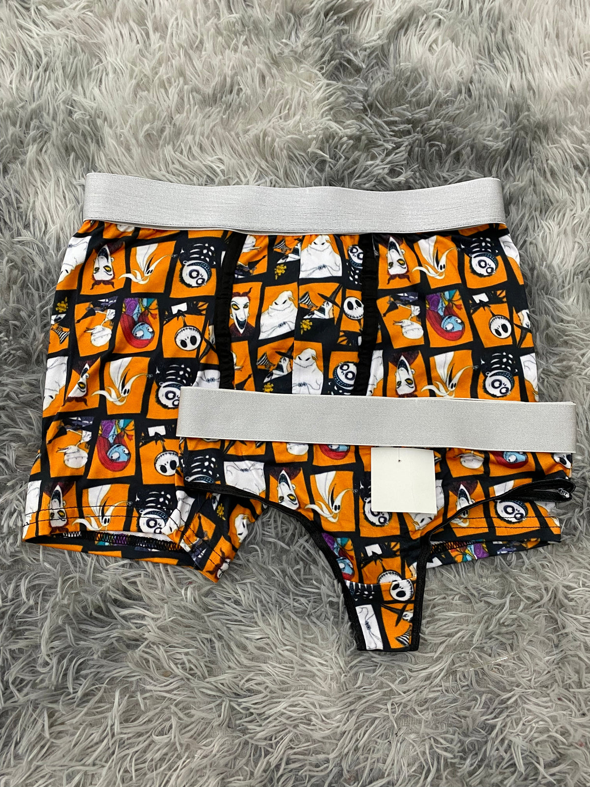 Jack cuadros naranjas Duo Con Tanga Xl