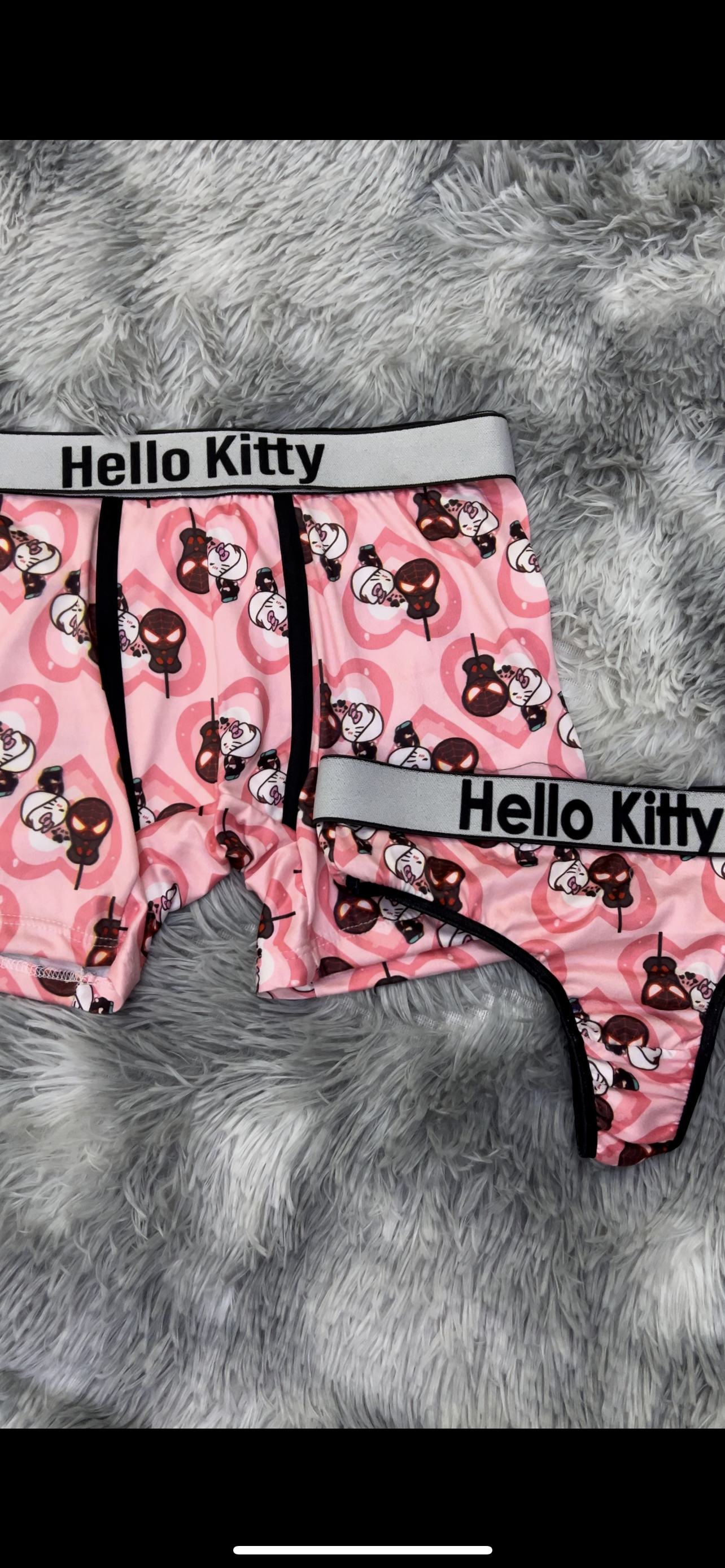Spiderkitty Rosa duo unitalla con tanga