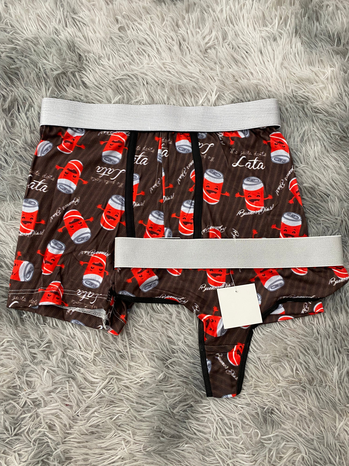 Lata coca cola Duo Unitalla Con Tanga