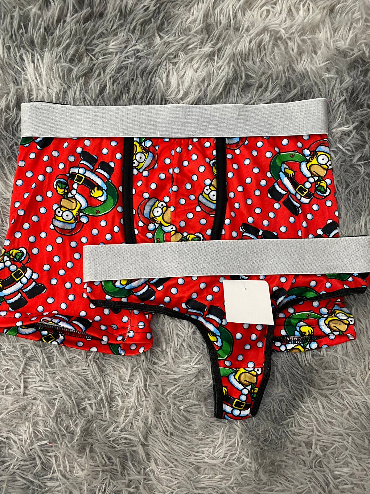 Homero Santa Claus Duo Unitalla Con Tanga