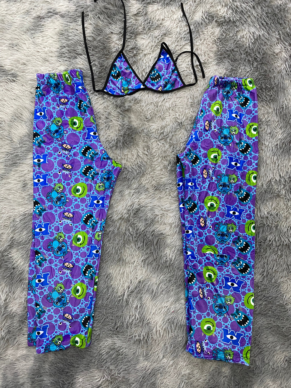Stitch monster inc Pijama Afelpada