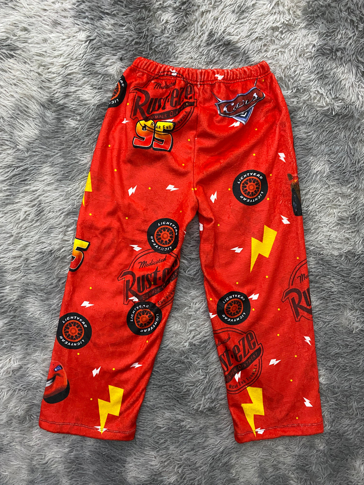 pijama de hombre pantalón afelpado de Rayo McQueen