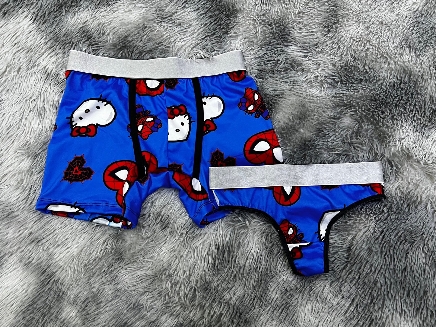 Spiderkitty Azul duo unitalla con tanga