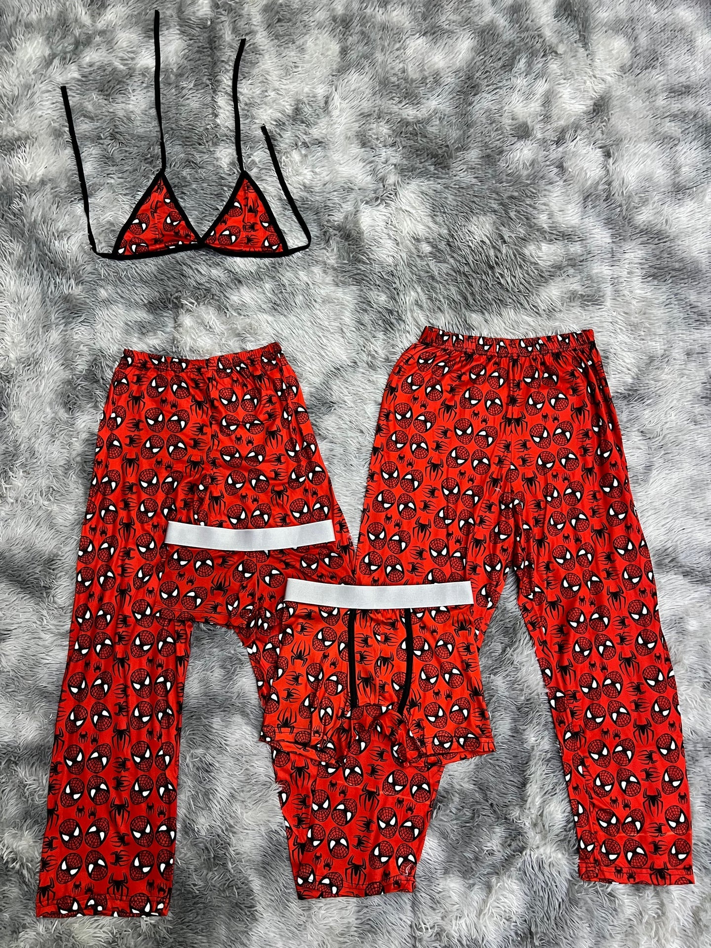 Spiderman 5 piece pajama set 😴