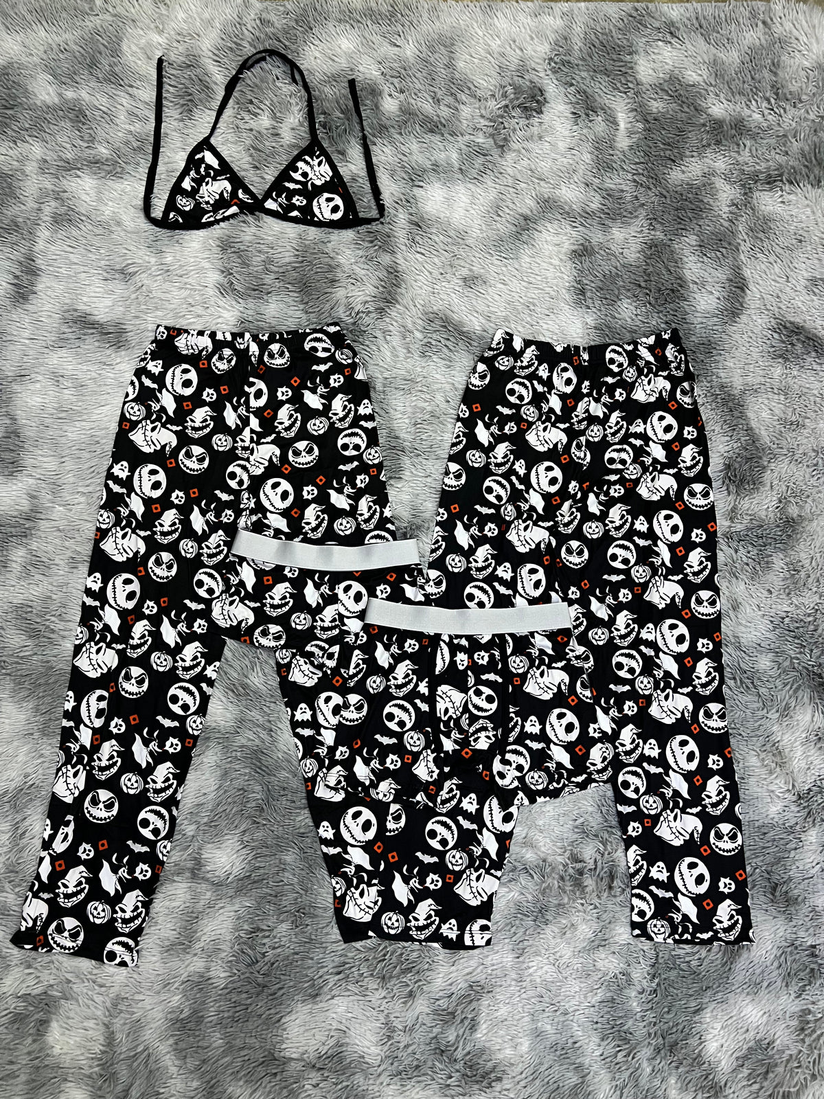 Jack Halloween Pijama De 5 Piezas