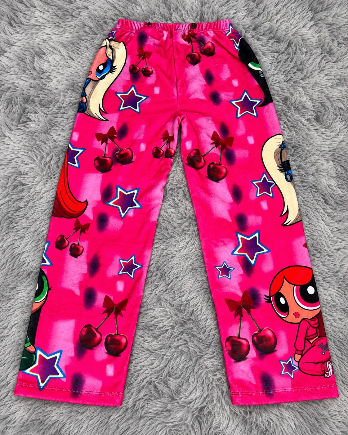 pijama de mujer pantalón afelpada de las chicas super poderosas