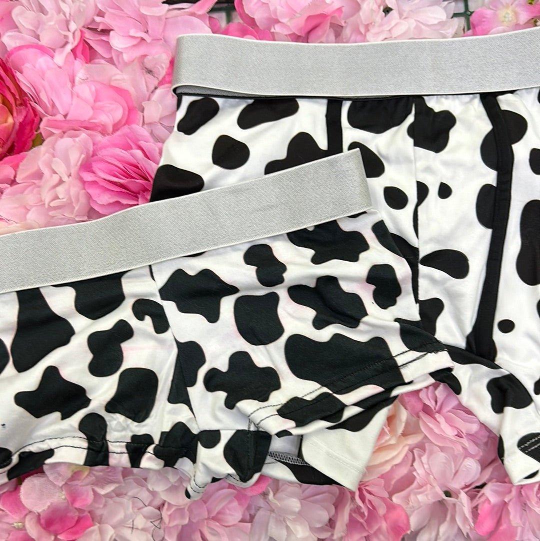 Estampado Vaca Duo Unitalla Con Boxer Xl