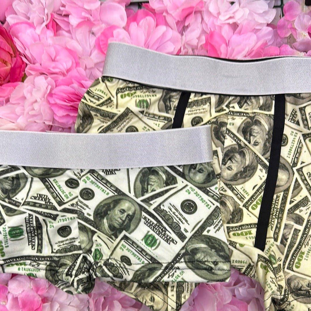 Dollar matching couples boxer underwear - Fundies