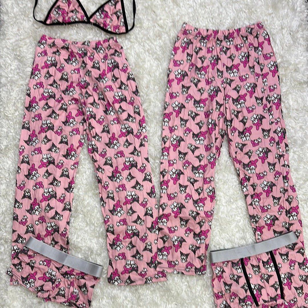 Kuromi My Melody Pijama De 5 Piezas
