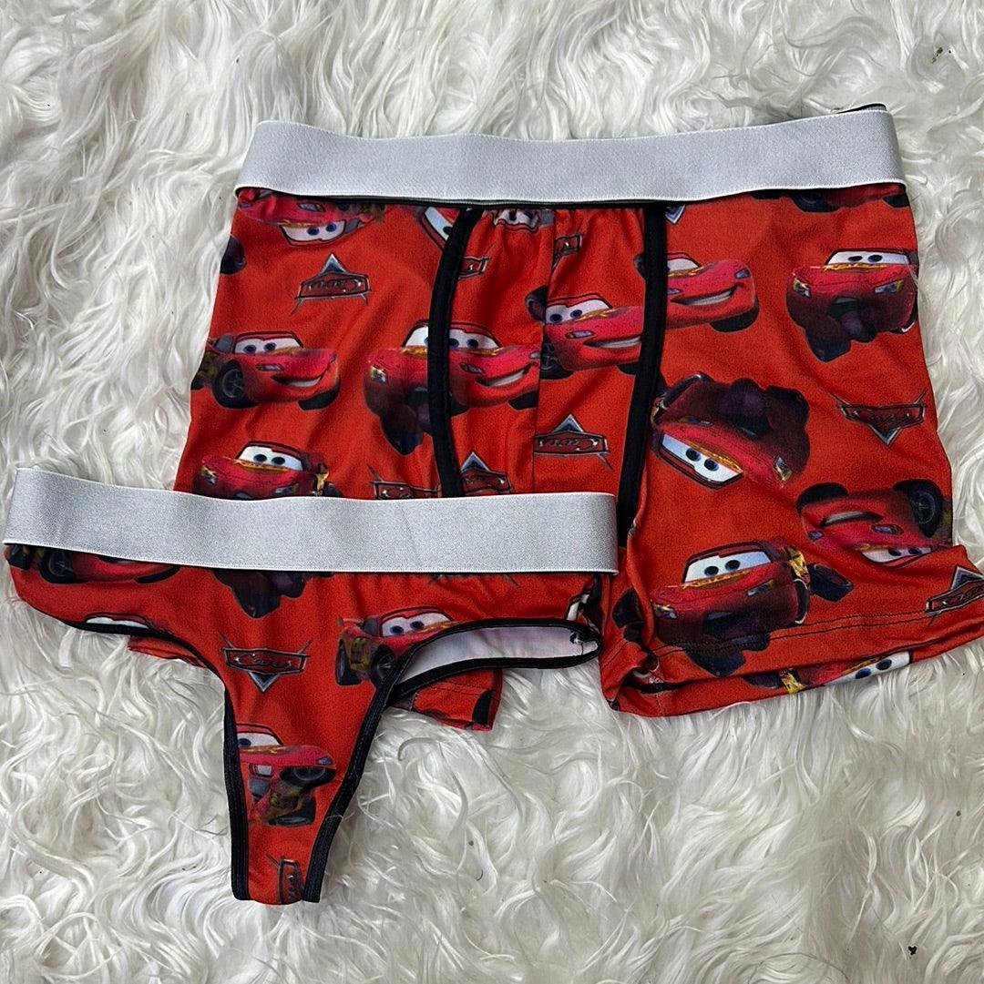 McQueen Rojo Duo Con Tanga Xl