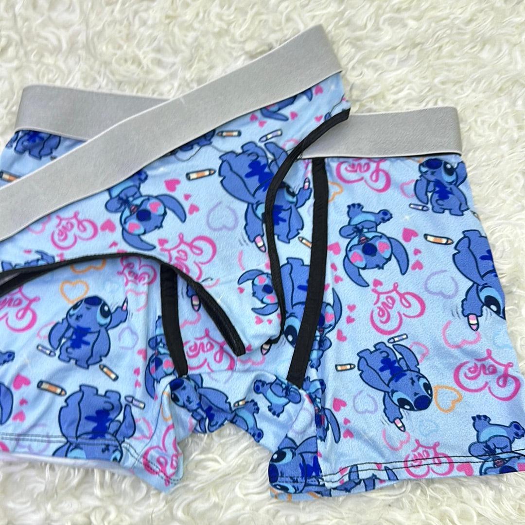 Stich love matching couples underwear set - Fundies